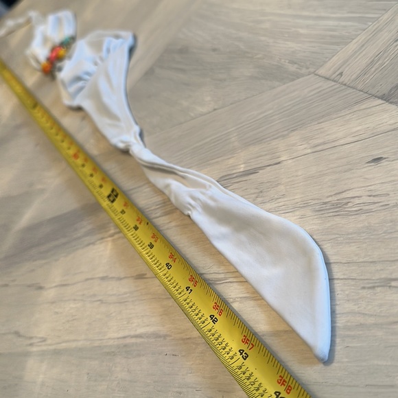 XHILARATION Size M/L ~ Bandeau Bikini Top Summer Beach Pool Resort ~ - Picture 4 of 9